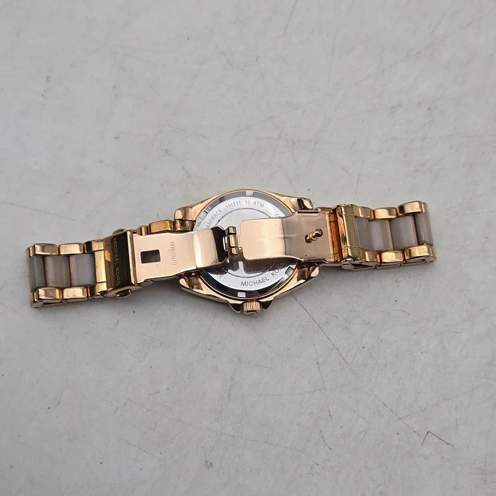 Michael Kors Chronograph Women's Mini Blair Rose Gold Tone Watch MK6175